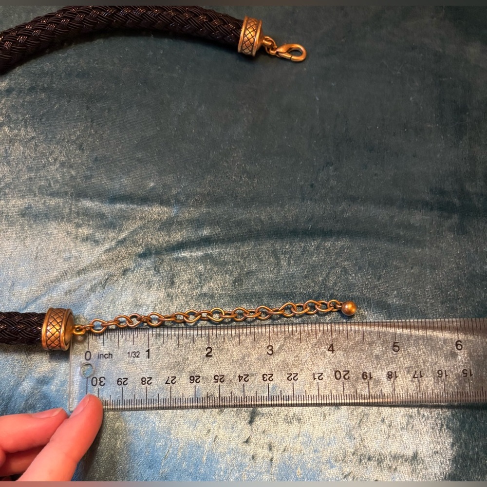 Chico’s Braided Rope Necklace - Picture 9 of 10